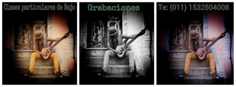 Baixistas Pop Buenos Aires | danielmenezes