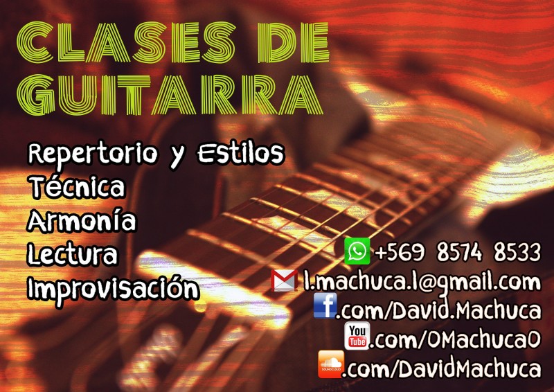 Guitarristas Pop Metropolitana de Santiago | davidm