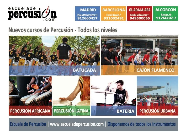 Percusionistas World Music Madrid | zorrillo